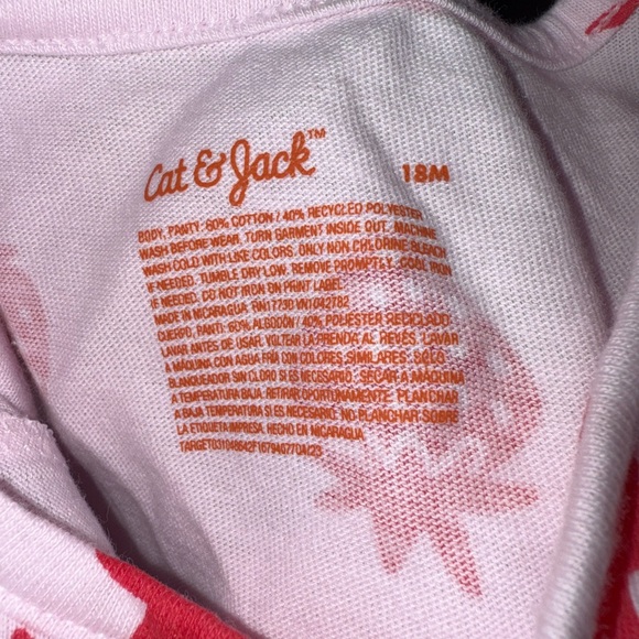 Cat & Jack Toddler Girls' Strawberry Short Sleeve
Dress - Pink 18M - Picture 3 of 7